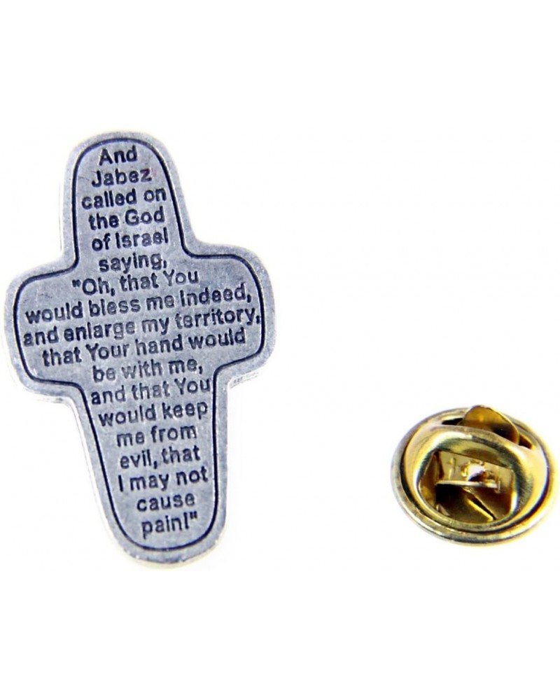 6030161 Prayer of Jabez Lapel Pin Tie Tack Religious Christian Bible Verse $8.69 Brooches & Pins