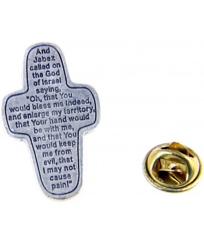 6030161 Prayer of Jabez Lapel Pin Tie Tack Religious Christian Bible Verse $8.69 Brooches & Pins