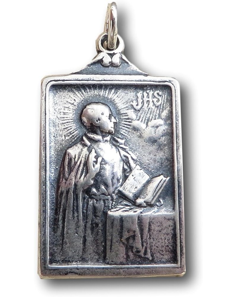 St Ignatius Medal - Patron of Soldiers and Jesuits Medal Alone $43.61 Necklaces