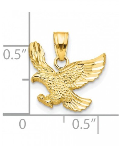 10K Gold Eagle Charm Pendant Jewelry $42.22 Pendants