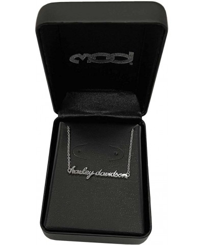 Harley-Davidson Women's H-D Delicate Cursive Script Chain Necklace HDN0375 $45.49 Necklaces