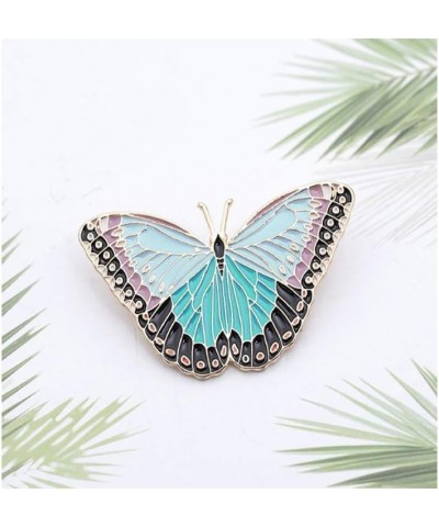 1 Pcs Cartoon Butterfly Brooch Enamel Pin Collar Badge Cute Animal Shape Corsage for Women $5.72 Brooches & Pins