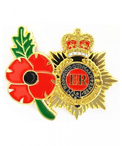 Red Poppy Queen ELIZABETH II Pin Badge Gift Souvenirs Enamel Pin Brooch Memorabilia $7.64 Brooches & Pins