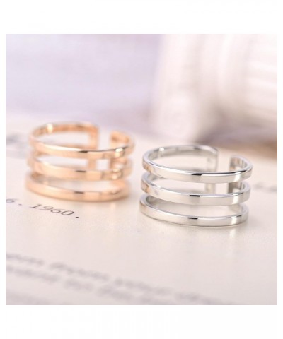 Cute Rings for Teen Girls Gold Stacking Rings for Women Midi Open Rings Set Dainty Jewelry Gifts for Girls Q3: rings for teen...