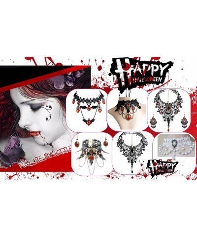 Choker Necklaces for Halloween Bracelet $10.82 Jewelry Sets