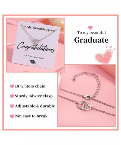 Graduation Gifts for Her Necklace Inspirational Graduation Gift, High School Graduate Gifts Jewelry for Best Friend or Daught...